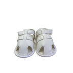 Size 0 - White Pleather Soft Sandals