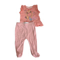 0-3M Pink Peplum Top & Footed Leggings - Edgars, Mr Price