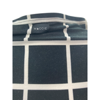 One Size - Black & White Grid Nursing & Car Seat Cover - Maccie