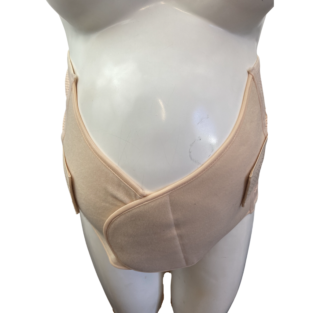Large - Beige Belly Support Maternity Band