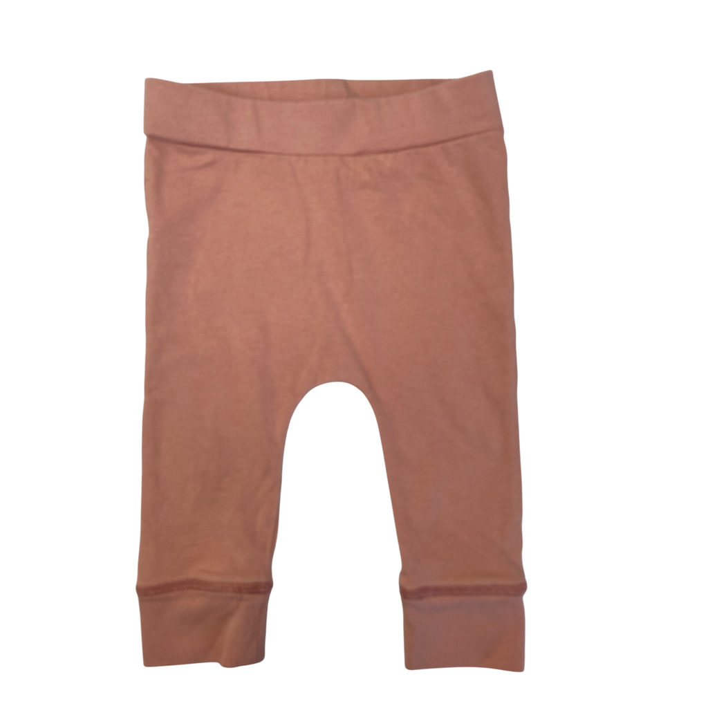 3-6 M Coral Cuffed Leggings - Woolworths