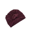 3-6M Maroon Knot Bow Turban