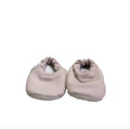0-6M Pink Leather Sole Slippers - Pitta Patta