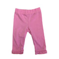 Newborn Bubblegum Pink Frill Leggings - Clicks