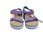 Size 12 - Pastel Sports Wedge Sandal - Real