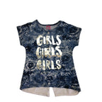 6-12M Blue Tie Dye Split Back Top - Babe