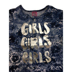 6-12M Blue Tie Dye Split Back Top - Babe