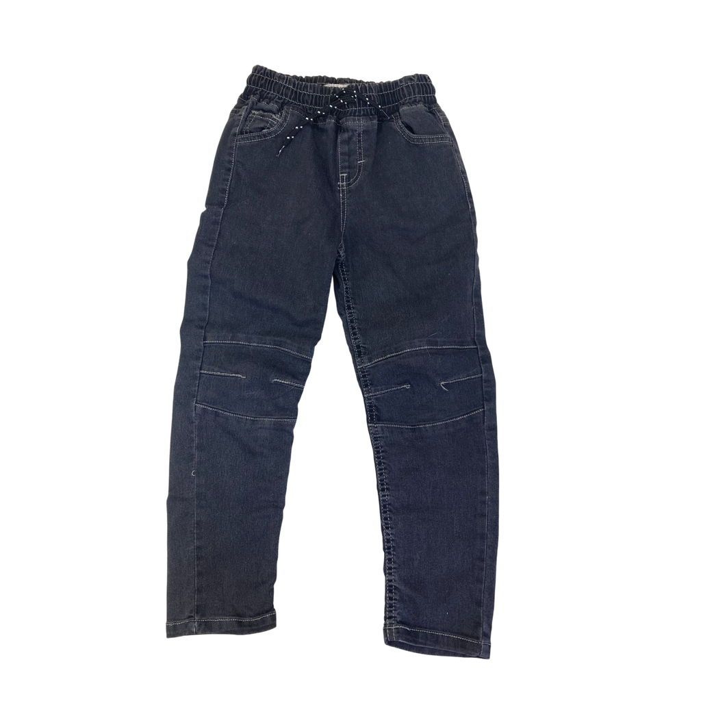 5-6Y Black Denim Skinny Jeans - Real