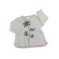 3-6M Cream Fairy Glitter Long Sleeve Top - Zara