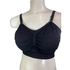 Extra Large - Black Double Layer Maternity & Nursing Bra - Kindred Bravely