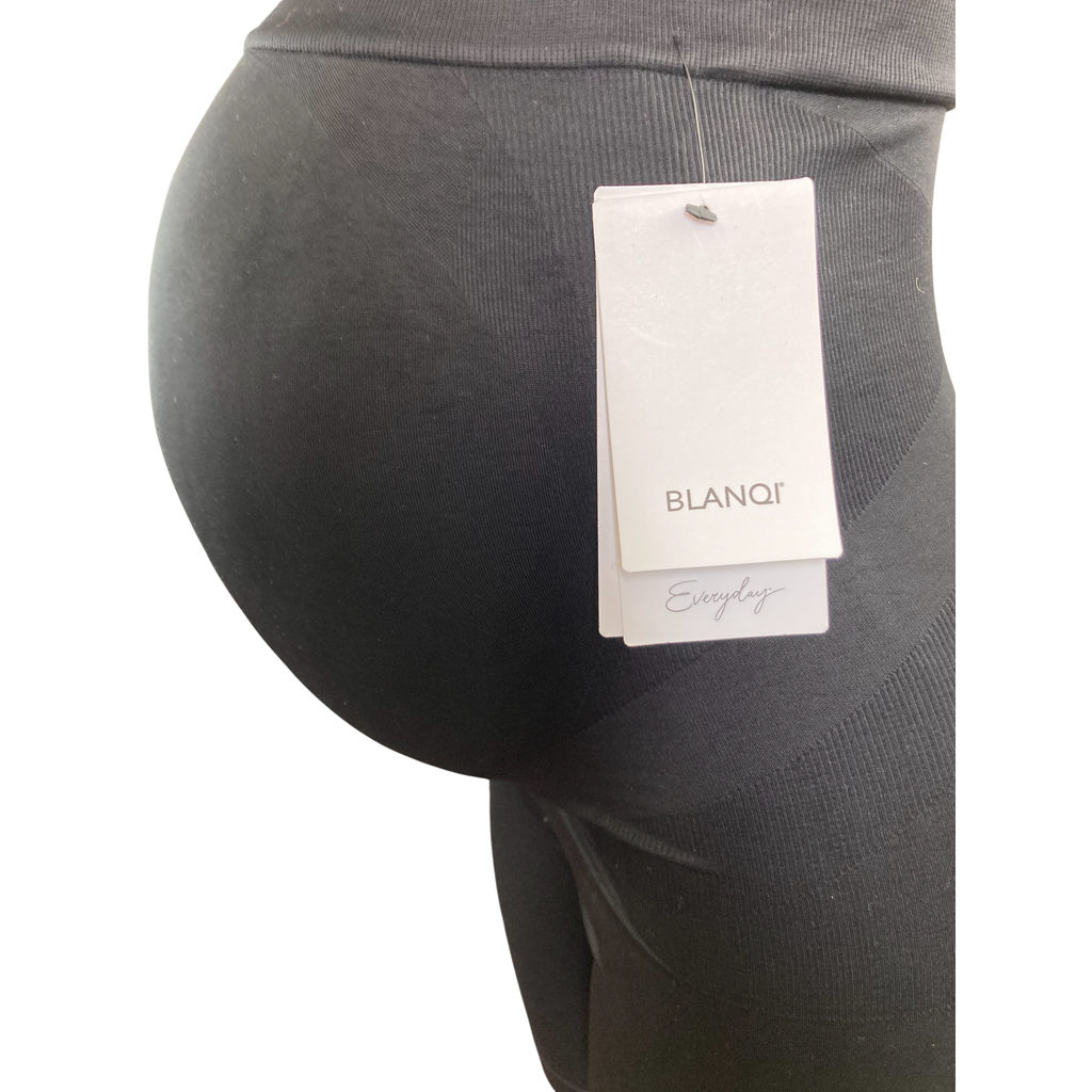 Large - Black Support Everyday Maternity Girl Shorts - Blanqi