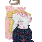 0-6M Girls Summer Bundle - Cuddlesome, Jet