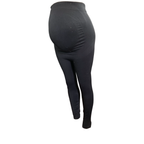 Large - Black Support Seamless Maternity Leggings - Blanqi