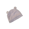 0-3M Light Pink Velour Ear Beanie
