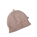 NB Peach Dotted Double Lined Beanie - Woolworths