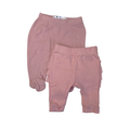 Newborn Pink Ruffled & Footed Leggings - Mr Price