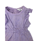 3-6M Lilac Pindot Romper - Mr Price