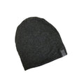 0-3M Dark Grey Melange Slouch Beanie - Flynn Jaxon
