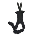 3-6M Grey Knitted Suspender Stockings - Silly Silas