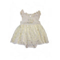 1-3M Cream & Gold Tulle Romper - Woolworths