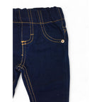 3-6M Dark Blue Denim Jeggings - Ackermans