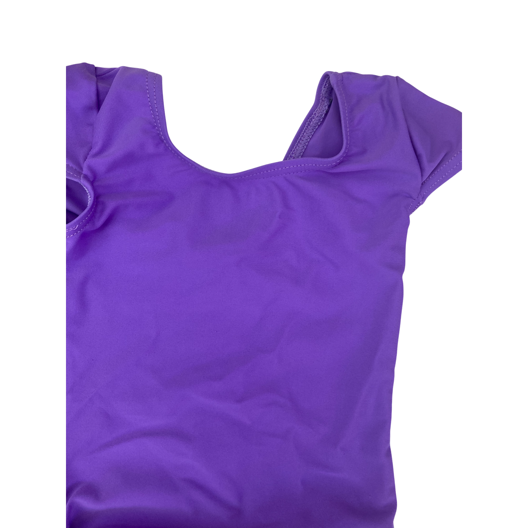 2Y Purple Cap Sleeve Ballet Leotard