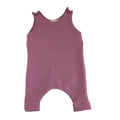3-6M Mauve Pink  Textured Sleeveless Romper - Carter & Me
