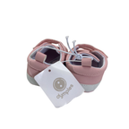 Size 3 - Light Pink Velcro Soft Sole Sneaker - Dymples