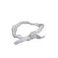 3-6M White Cotton Anglaise Bow Headband