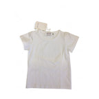 6M White Cotton T-Shirt - Emmy & Belle