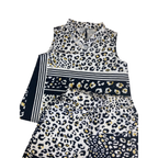 4Y Black & White Animal Print Set