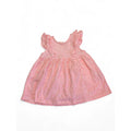 3-6M Pink & White Daisy Dress - Cotton On