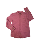 9Y Red Mandarin Collar Button Shirt - (& US)