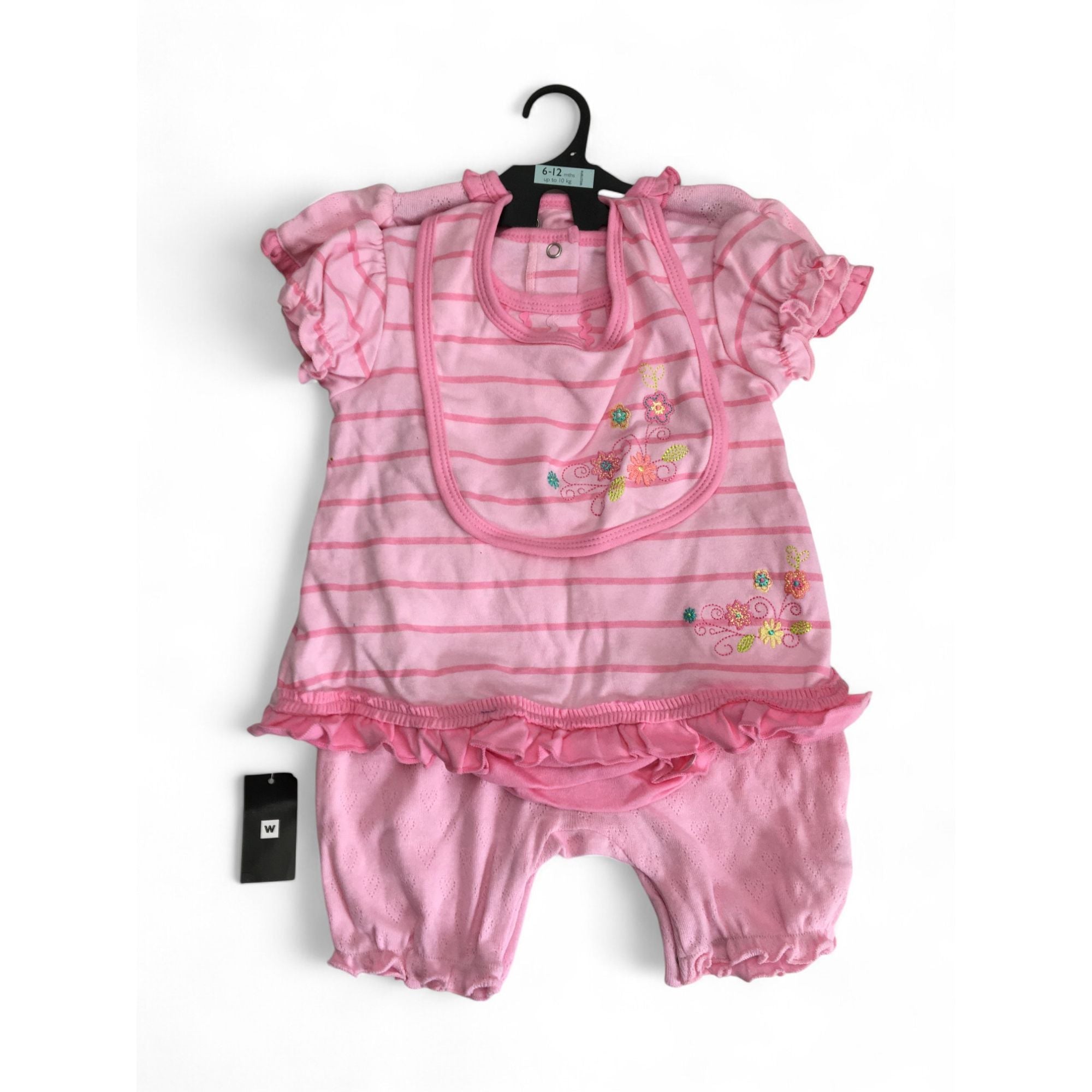 6-12M Pink Set Of Four Summer Set - Woolworths