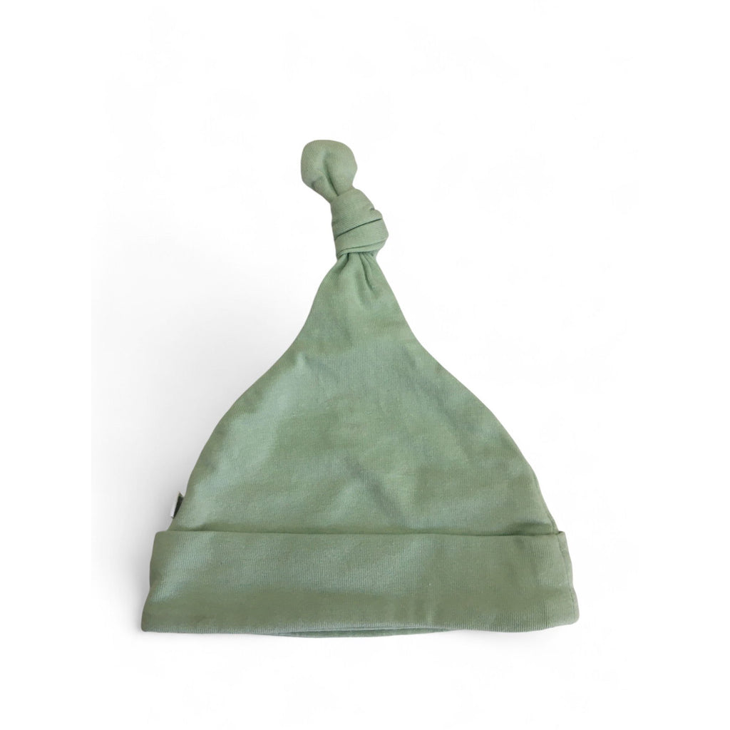 1-3M Mint Knot & Starry White Beanies - Woolworths