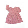 3-6M Pink & Cream Bunny Dress - Woolworths