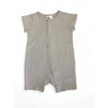 UK 4-6M Beige Snap Romper - H&M