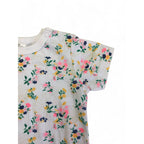0-3M White & Neon Colourful Fern Bodysuit - Clicks