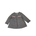 3-6M Grey & Pink Check Tunic Dress - Ackermans
