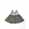 0-3M Floral Cotton Blend Dress - Butter