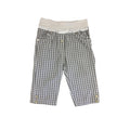 6M Grey Check Banded Pants - Flull