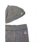 UK 0-1M Grey Striped Leggings & Beanie - H&M