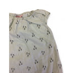 12M Light Blue Lurex Silver Lined Romper - NoaNoa Minature