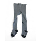 0-3Y Grey & Gold Knit Cat Stockings - Emmy & Belle