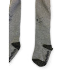 0-3Y Grey & Gold Knit Cat Stockings - Emmy & Belle