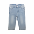 6-12M Light Blue Stonewash Denim Jeggings - Real