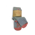 0-3Y Grey with Pink Cat Knit Stockings - Emmy & Belle