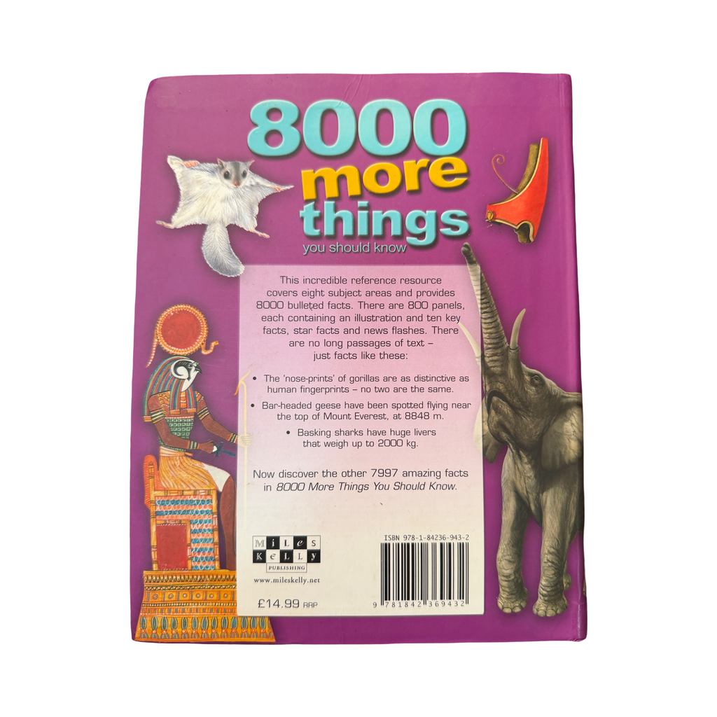 8000 more things you should know
