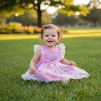 6-12M Pink Tulle Minnie Mouse Dress - Disney