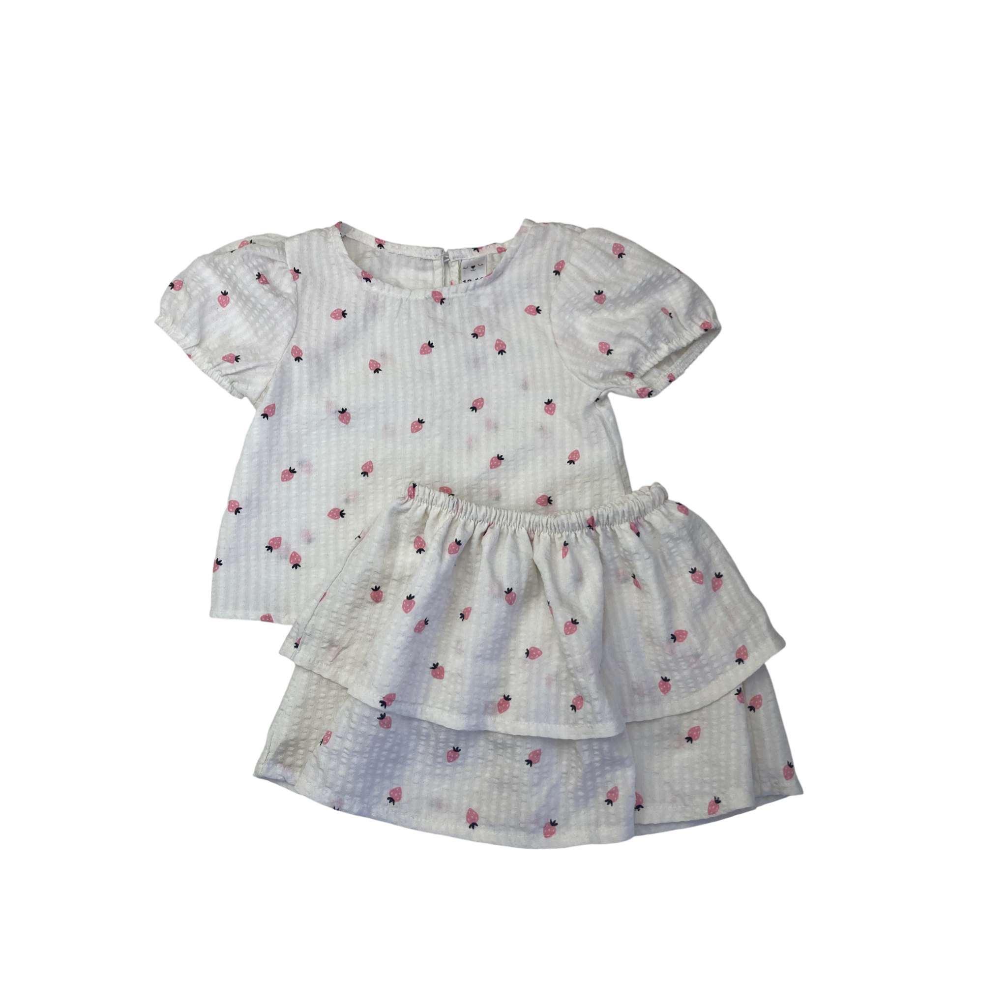 6-12M Beige Mickey Mouse Sweater & Track Pants - Mr Price